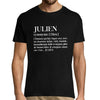 T-shirt homme Julien | Prénom Définition - Planetee