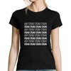 T-shirt femme Vald Ah Ouai Ouai Ouai - Planetee