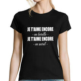 T-shirt femme Céline Dion Je t'aime Encore - Planetee