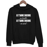 Sweat à capuche Céline Dion Je t'aime Encore - Planetee