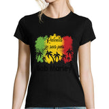 T-shirt femme Bob Marley - Planetee