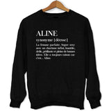 Sweat Aline | Prénom Définition - Planetee