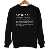 Sweat Myriam | Prénom Définition - Planetee