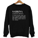 Sweat Sabrina | Prénom Définition - Planetee