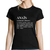 T-shirt femme Anaïs | Prénom Définition - Planetee