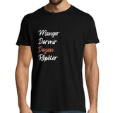 T-shirt homme Dozen | Manger Dormir Répéter - Planetee
