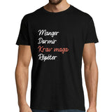 T-shirt homme Krav-Maga | Manger Dormir Répéter - Planetee