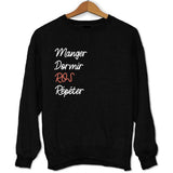 Sweat ROS | Manger Dormir Répéter - Planetee
