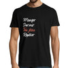 T-shirt homme Tai-Jitsu | Manger Dormir Répéter - Planetee