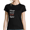 T-shirt femme ULM | Manger Dormir Répéter - Planetee