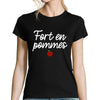 T-shirt femme Kaamelott Fort en Pommes - Planetee
