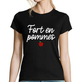 T-shirt femme Kaamelott Fort en Pommes - Planetee