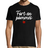 T-shirt homme Kaamelott Fort en Pommes - Planetee