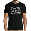T-shirt homme J'apprécie Les Fruits au Sirop | Kaamelott - Planetee