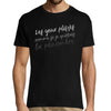 T-shirt homme Lomepal Les Yeux plissés - Planetee