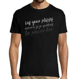 T-shirt homme Lomepal Les Yeux plissés - Planetee