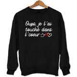 Sweat Touché dans Le Cœur - Planetee