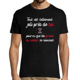 T-shirt homme Lomepal Les Grains du Sablier - Planetee