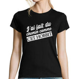 T-shirt femme J'ai Fait du Chemin comme cet Hobbit - Planetee