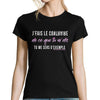T-shirt femme Tu me sers d'exemple | Référence Orelsan - Planetee