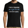 T-shirt homme Tu me sers d'exemple | Référence Orelsan - Planetee