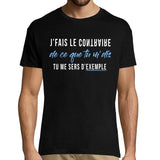 T-shirt homme Tu me sers d'exemple | Référence Orelsan - Planetee