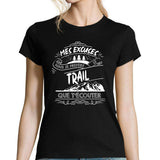 T-shirt femme Trail Passion - Planetee