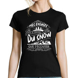 T-shirt femme Snowboard Passion - Planetee