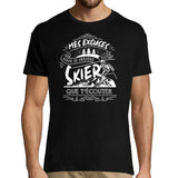 T-shirt homme Skier Passion - Planetee