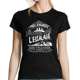 T-shirt femme Escalade Passion - Planetee