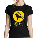 T-shirt femme Lion | Signe Astrologique - Planetee