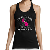 Débardeur Chaussures à Talon | J'y Peux Rien - Planetee