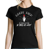 T-shirt femme Carpe Diem | Cueille Le Jour - Les Roses - Planetee