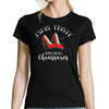 T-shirt femme Chaussures | J'suis Triste - Planetee