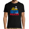 T-shirt homme Policier | Toujours Raison - Planetee