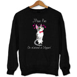 Sweat Chaton | on m'attend à l'Appart' - Planetee