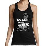 Débardeur Bière Maintenant C'est Pire - Planetee