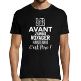 T-shirt homme Voyager Maintenant C'est Pire - Planetee
