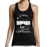 Débardeur Skate C'est Mortel - Planetee