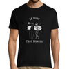 T-shirt homme Surf C'est Mortel - Planetee