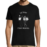 T-shirt homme Surf C'est Mortel - Planetee