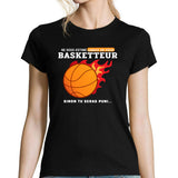 T-shirt femme Vieux Basketteur - Planetee
