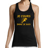 Débardeur Je Cours Donc Je suis - Planetee