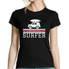 T-shirt femme Désolé Je peux pas j'ai Surf - Planetee