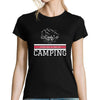 T-shirt femme Désolé Je peux pas j'ai Camping - Planetee