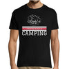 T-shirt homme Désolé Je peux pas j'ai Camping - Planetee