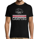 T-shirt homme Désolé Je peux pas j'ai Camping - Planetee