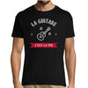 T-shirt homme La Guitare C'est la Vie - Planetee