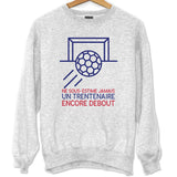 Sweat Fooballeur Trentenaire - Planetee
