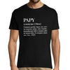 T-shirt homme Papy | Prénom Définition - Planetee